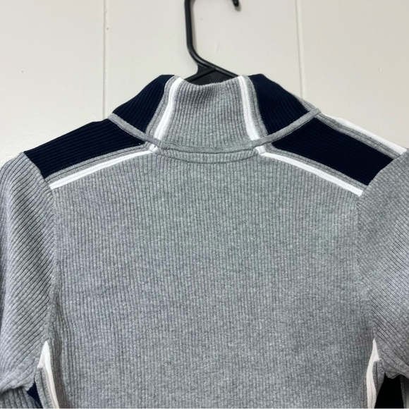 Tommy Hilfiger Gray Full Zip Womens Sweater Size S - Picture 8 of 8